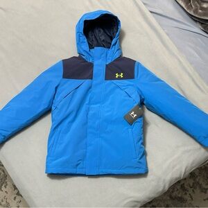 Under Armour Kids Blue and Navy Puffer Jacket